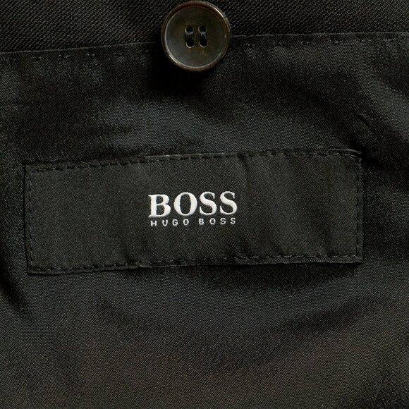 Hugo Boss Men's "Halven/Gentry" Black 100% Wool Tuxedo Suit US 40S IT 50S - Picture 11 of 12